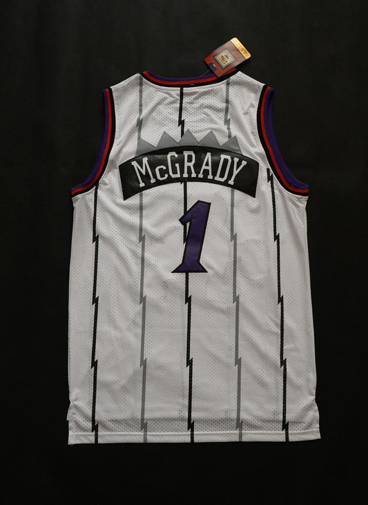 NBA Raptors (Mesh Print) 1 McGrady White Purple