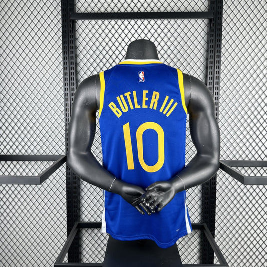 Golden State Warriors V-neck Blue #10 BUTLERID NBA Jerseys 2023