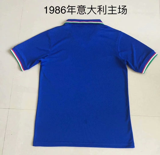 Retro Italy Home Football Jersey 1986