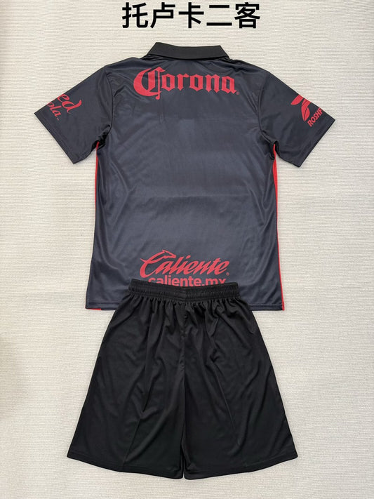 Toluca Third Away Fans (Kids And Man) Football Jersey 2025/2026