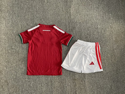 Hungary Home Kids Fans Football Jersey 2026/2027