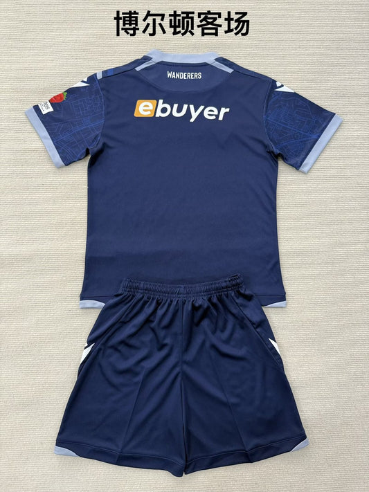 Bolton Away Fans (Kids And Man) Football Jersey 2025/2026
