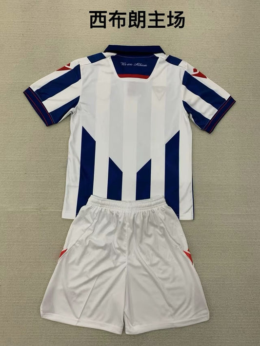 West Brom Home Kids Football Jersey 2024/2025