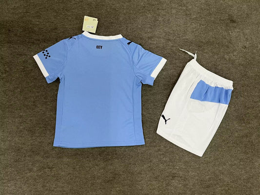 Manchester City Home Kids Football Jersey 2025/2026