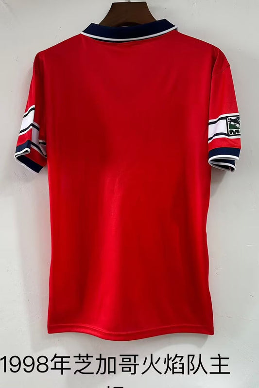 Retro Chicago Fire Home Football Jersey 1998