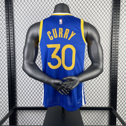 Golden State Warriors V-neck Blue #30 CURRY NBA Season Jerseys 2023