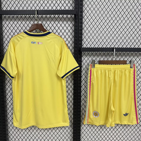Curaçao Away Fans With Pants Sets Football Jersey 2026/2027