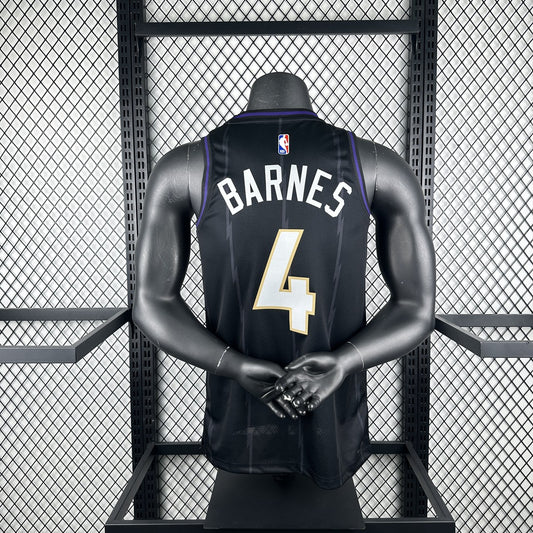 Toronto Raptors City Edition #4 BARNES NBA Jerseys 2025