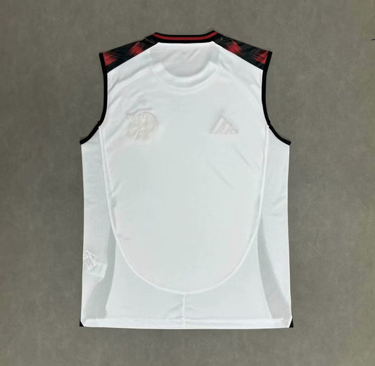Flamengo White Vest Fans Football Jersey 2025/2026