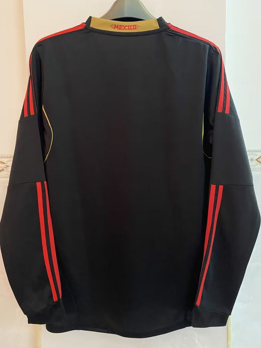 Retro Mexico Away Long Sleeve Football Jersey 2011/2012