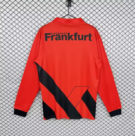 Retro Frankfurt Home Long Sleeve Football Jersey 1993/1995