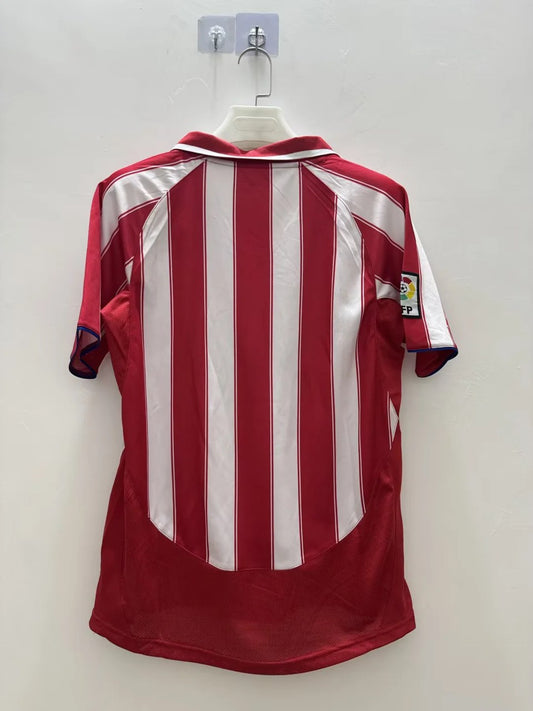 Retro Atletico Madrid Home Football Jersey 2003/2004