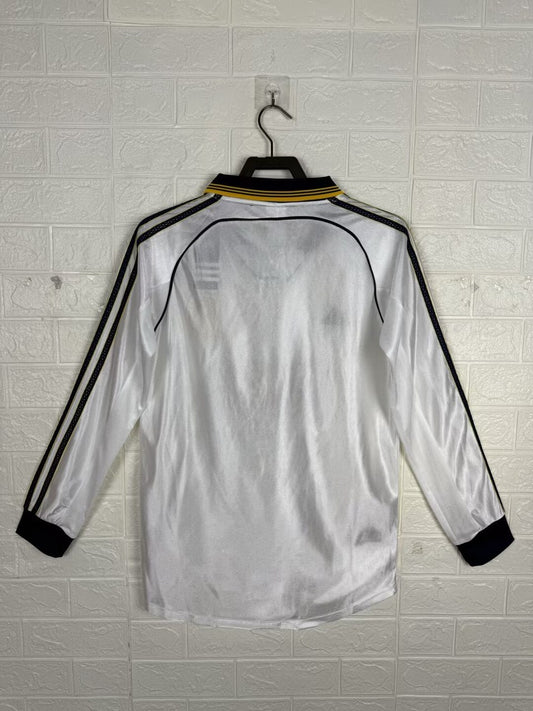 Retro Real Madrid Home Long Football Jersey 1999/2000