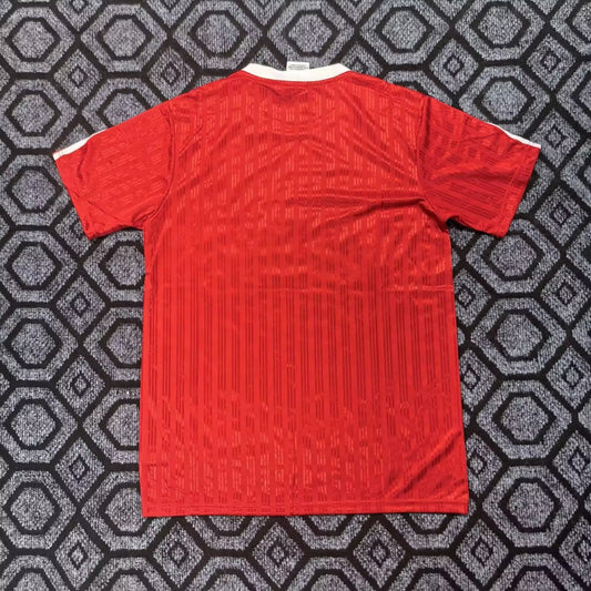 Adidas Clover T-shirt Red Football Jersey 2025/2026