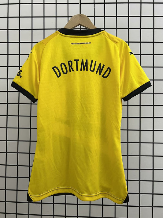 Dortmund Home Women Fans Football Jersey 2023/2024