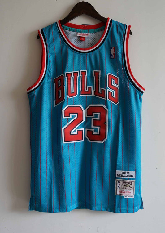 NBA Chicago Bull #23 Jordan Blue Mesh