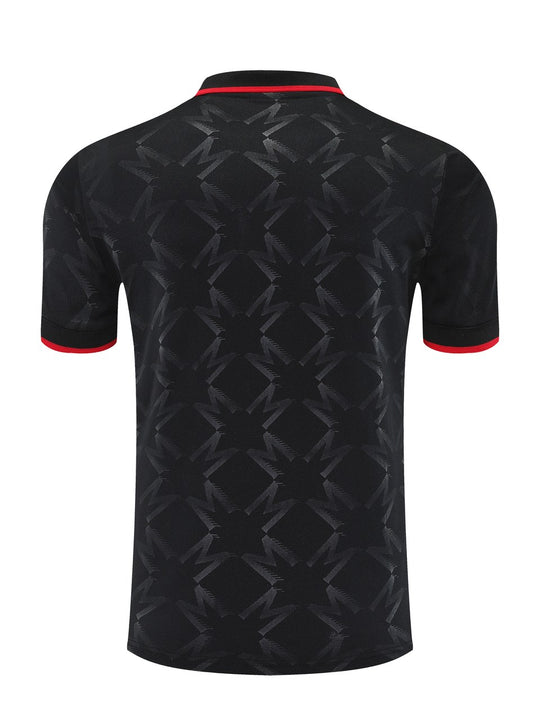 Manchester United Polo Fans Black Football Jersey 2025/2026