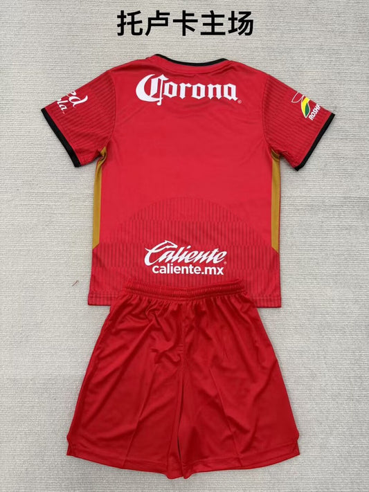 Toluca Home Fans (Kids And Man) Football Jersey 2025/2026