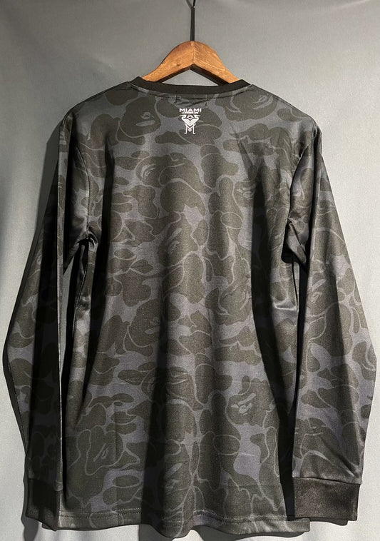 Inter Miami Long Sleeve Special Edition Black Fans Football Jersey 2024/2025