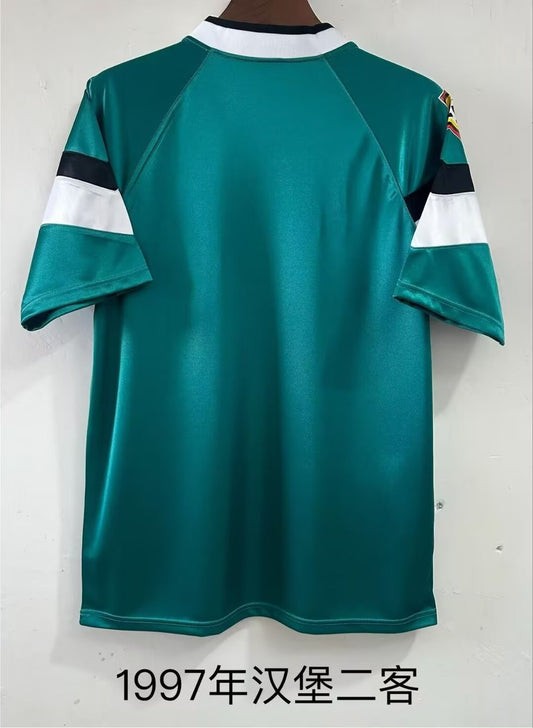 Retro Hamburger SV Third Away Fans Football Jersey 1997