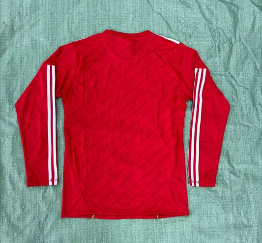 Retro Liverpool Long Home Football Jersey 2010/2011