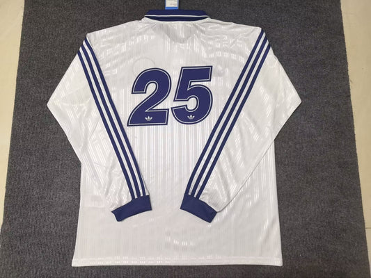 Adidas Clover Long Sleeve T-shirt White Fans Football Jersey 2025/2026