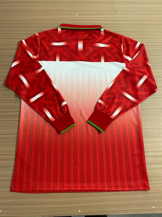 Retro Morocco Home Long Sleeve Football Jersey 1994/1995