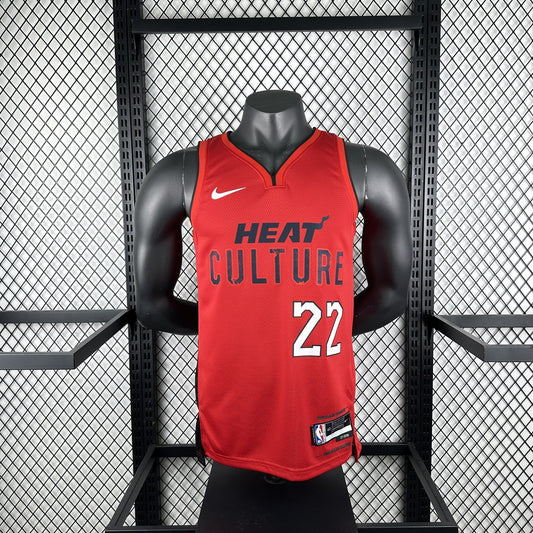 Miami Heat City Edition #22 BUTLER NBA Jerseys 2025