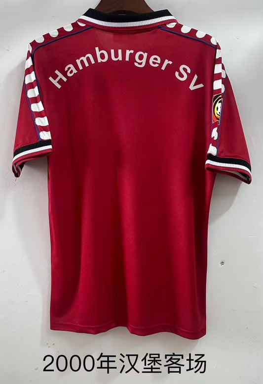 Retro Hamburger SV Away Fans Football Jersey 2000