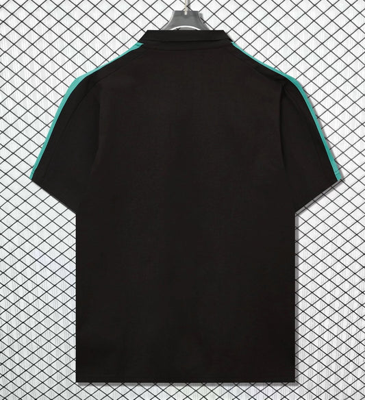 Adidas Mercedes-Benz T-shirt Black Fans Football Jersey 2025/2026