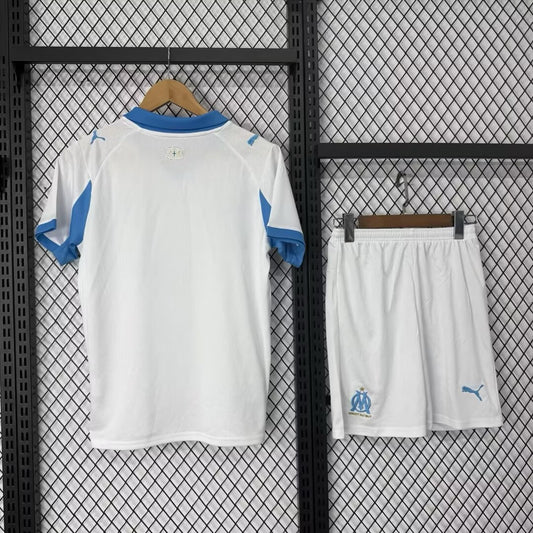 Marseille Home With Pants Sets Fans Football Jersey 2025/2026