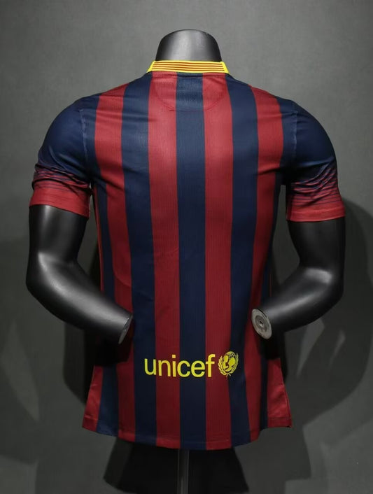 Retro Barcelona Player Home Football Jersey 2013/2014