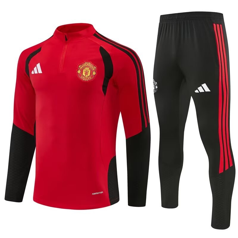 Manchester United Training Tracksuit Red (Kids And Man ) 2025/2026