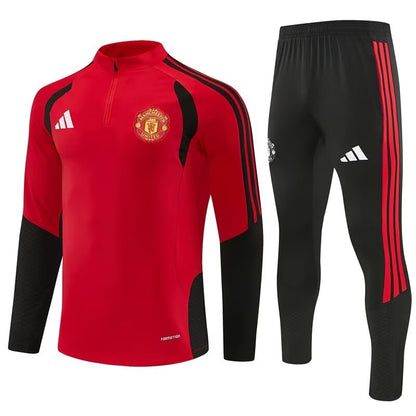 Manchester United Training Tracksuit Red (Kids And Man ) 2025/2026