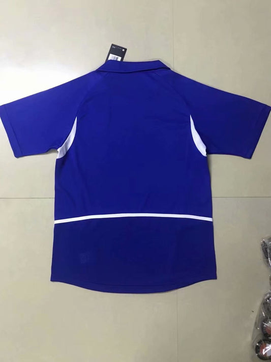 Retro Brazil Away Football Jersey 2002