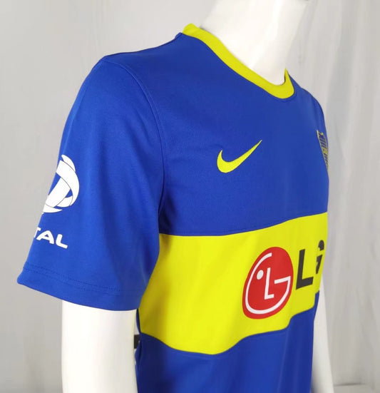 Retro Boca Juniors Home Fans Football Jersey 2010/2011