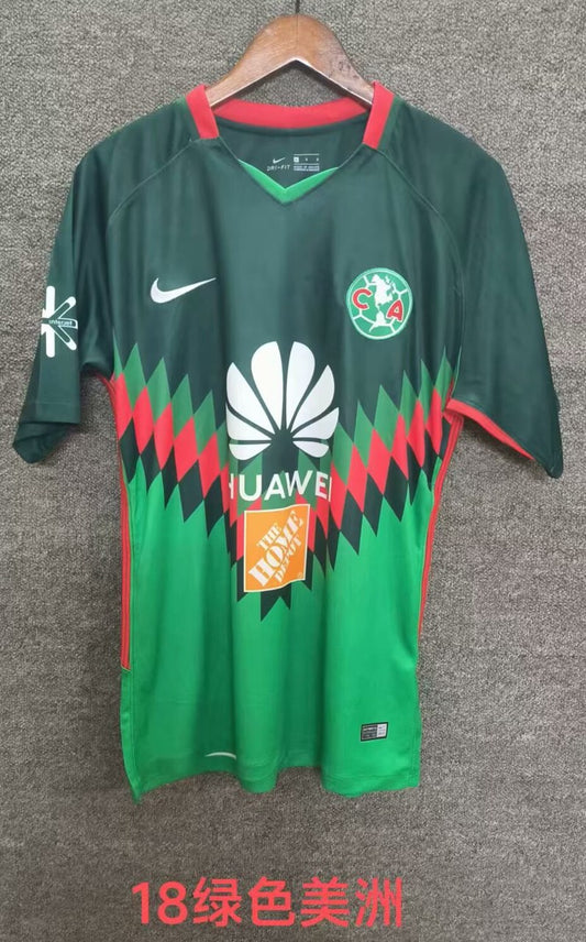 Retro America Green Fans Football Jersey 2018