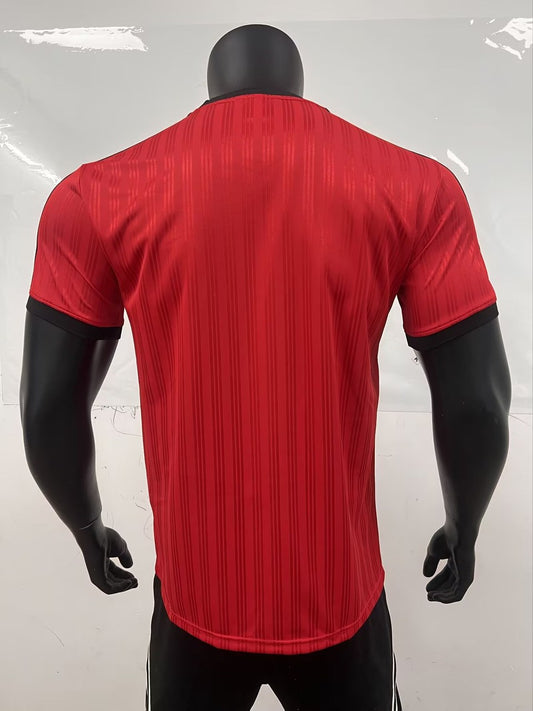 Adidas Clover Oasis T-shirt Red Fans Football Jersey 2025/2026