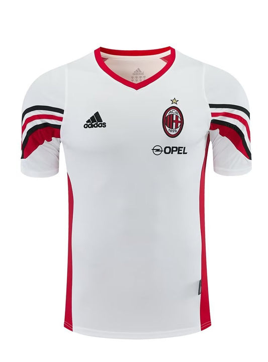 Retro AC Training White Fans Football Jersey 2003/2004
