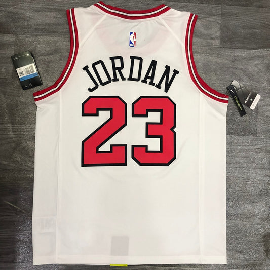 Chicago Bulls White #23 JORDAN NBA Season Jerseys