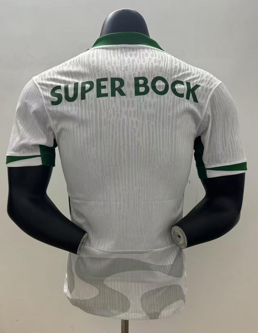 Sporting Lisbon Away Player Football Jersey 2025/2026