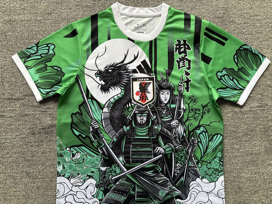 Japan Special Edition Green Dragon Warrior Fans Football Jersey 2025/2026