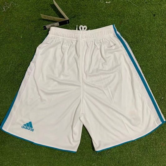 Retro Real Madrid Home Short Football Jersey 2017/2018