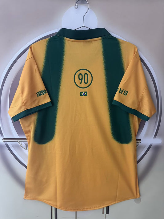 Brazil Singing Special Edition Fans Green Football Jersey 2026/2027