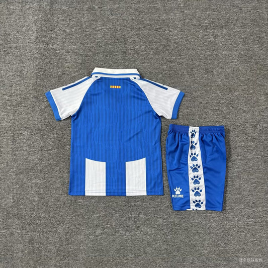 Espanyol Home Kids Fans Football Jersey 2025/2026