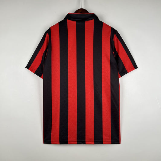 Retro Ac Home Football Jersey 1989/1990