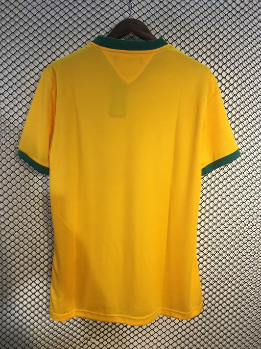 Retro Brazil Home Football Jersey 1971