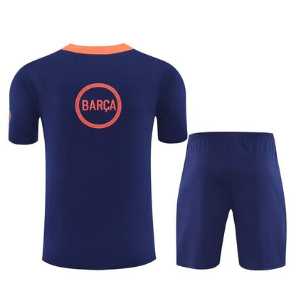 Barcelona Training Fans Kits Blue Football Jersey 2025/2026 (Kids And Man )