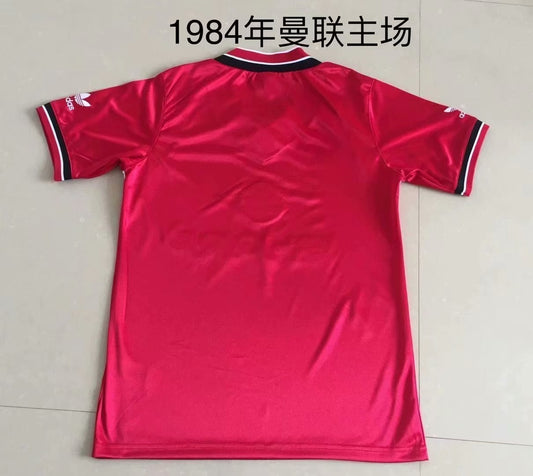 Retro Manchester United Home Football Jersey 1984