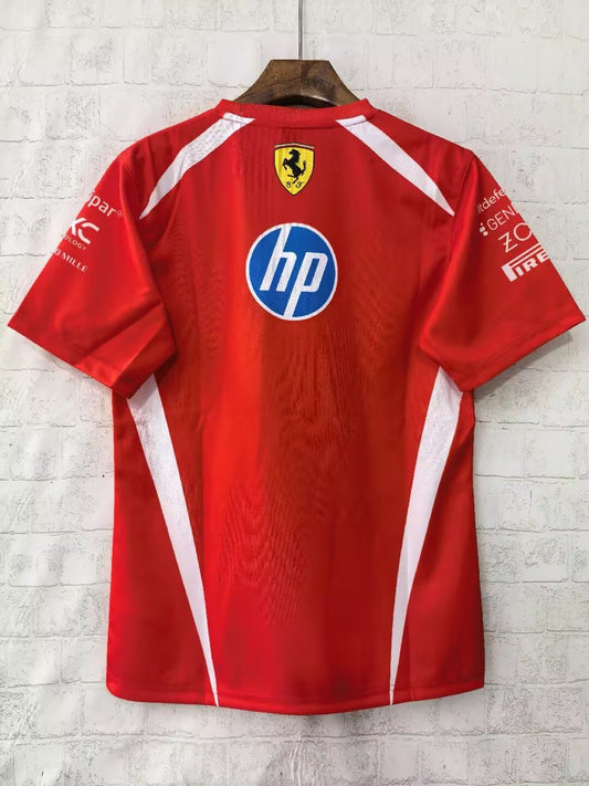 F1 Ferrari Red Short Sleeve Racing Suit 2026